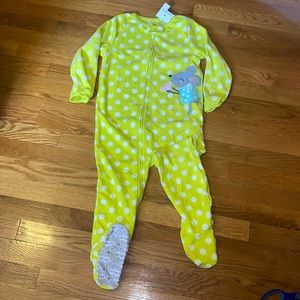 Girl’s Fleece Sleeper 5T